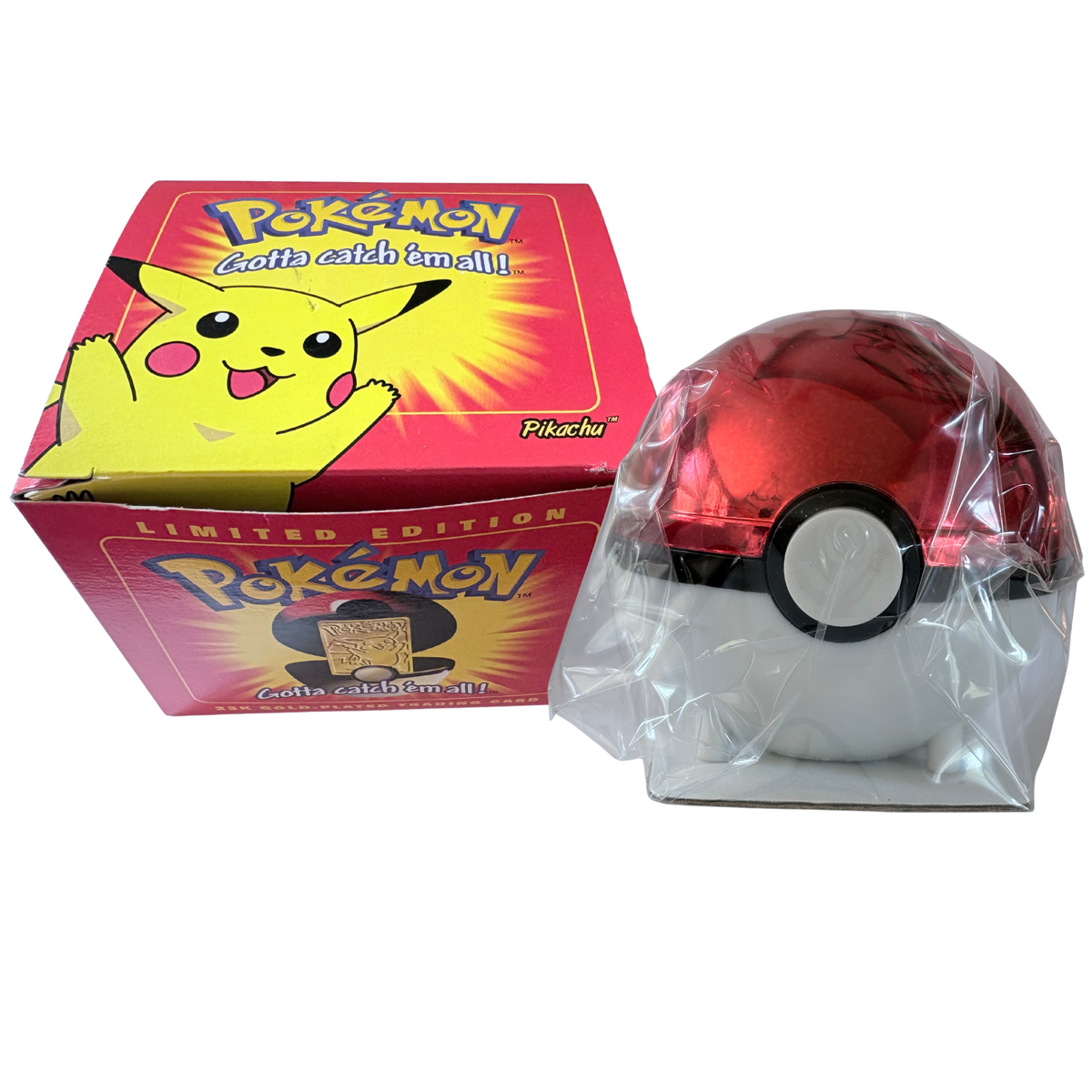 1999 Burger King 23K Gold Plated Pokémon Cards - Complete Set of 6