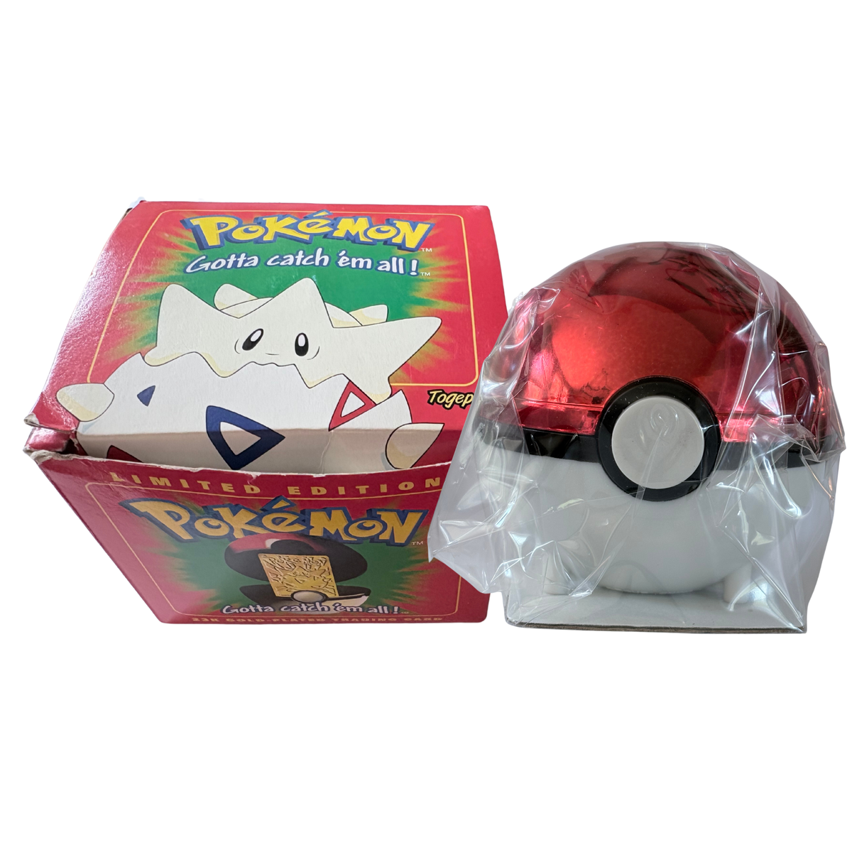 1999 Burger King 23K Gold Plated Pokémon Cards - Complete Set of 6