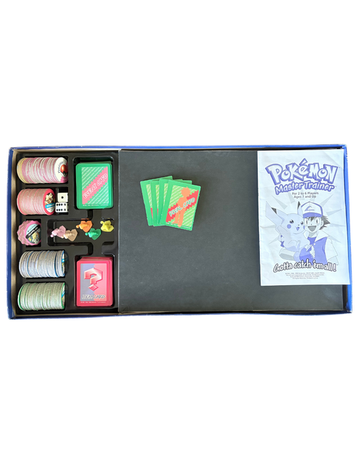 1999 Pokémon Master Trainer Board Game (Milton Bradley) - Vintage & Nearly Complete