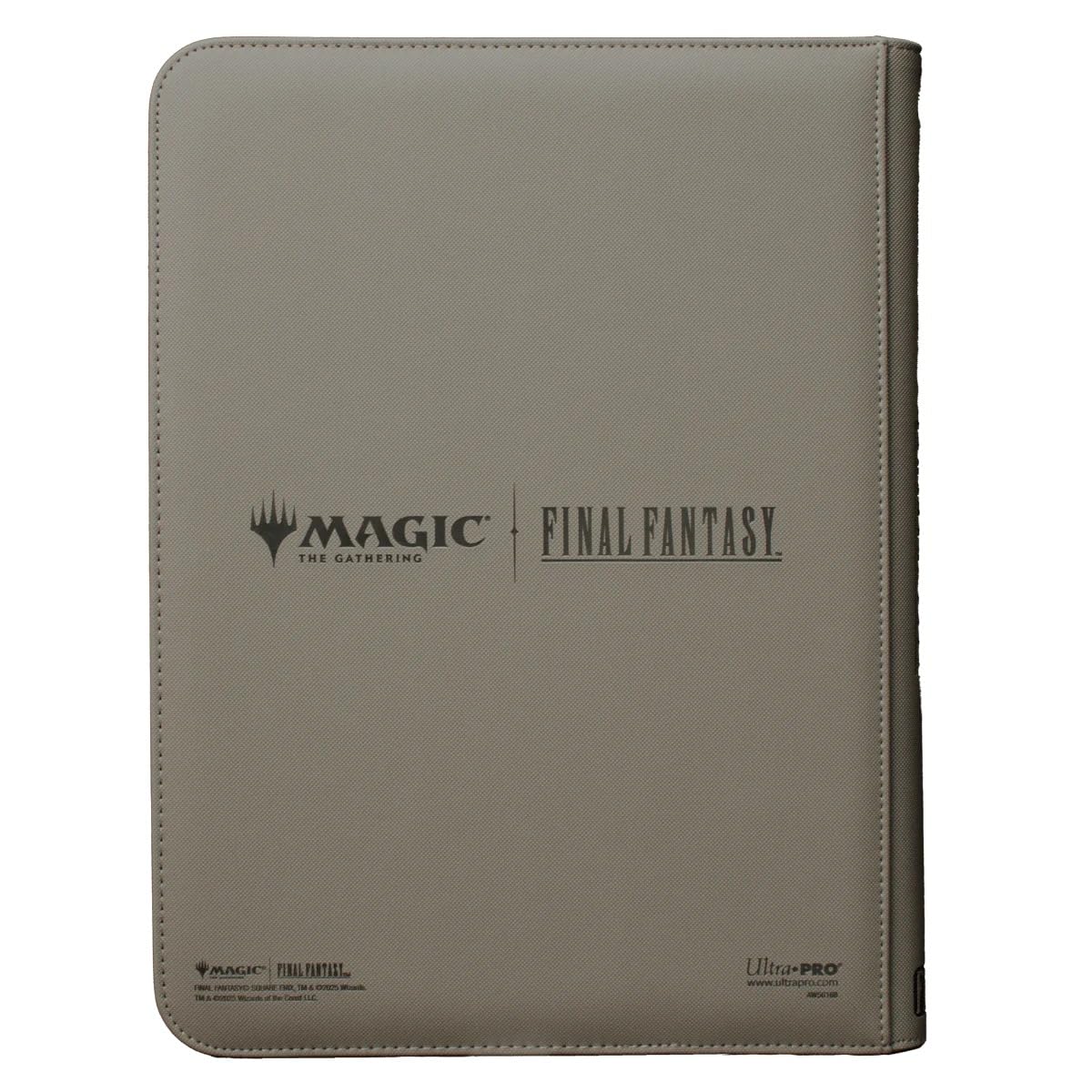 Ultra PRO Final Fantasy x Universes Beyond 9-Pocket Magic: The Gathering PRO-Binder with zippered cover and premium design.