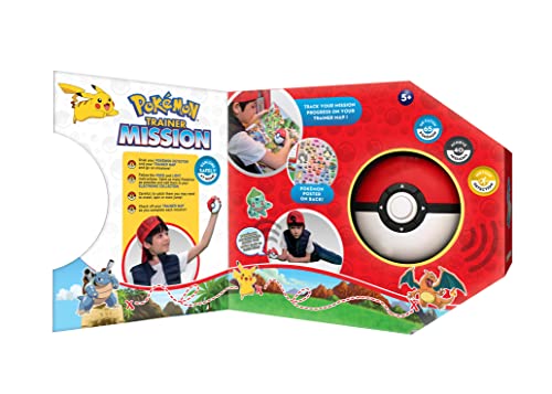 Ultra Pro Pokémon Trainer Mission Toy interactive Poké Ball guessing game for family fun, perfect for Pokémon fans and board game enthusiasts.