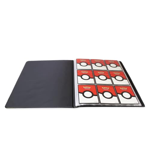 Ultra PRO Scarlet & Violet Destined Rivals 9-pocket Pokémon trading card binder with protective pages for up to 126 single-loaded cards.