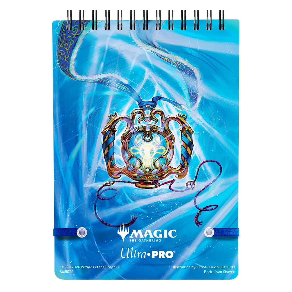 Ultra PRO Aetherdrift Chandra Spiral Life Pad for Magic: The Gathering, gaming accessory for trading card and tabletop game enthusiasts.