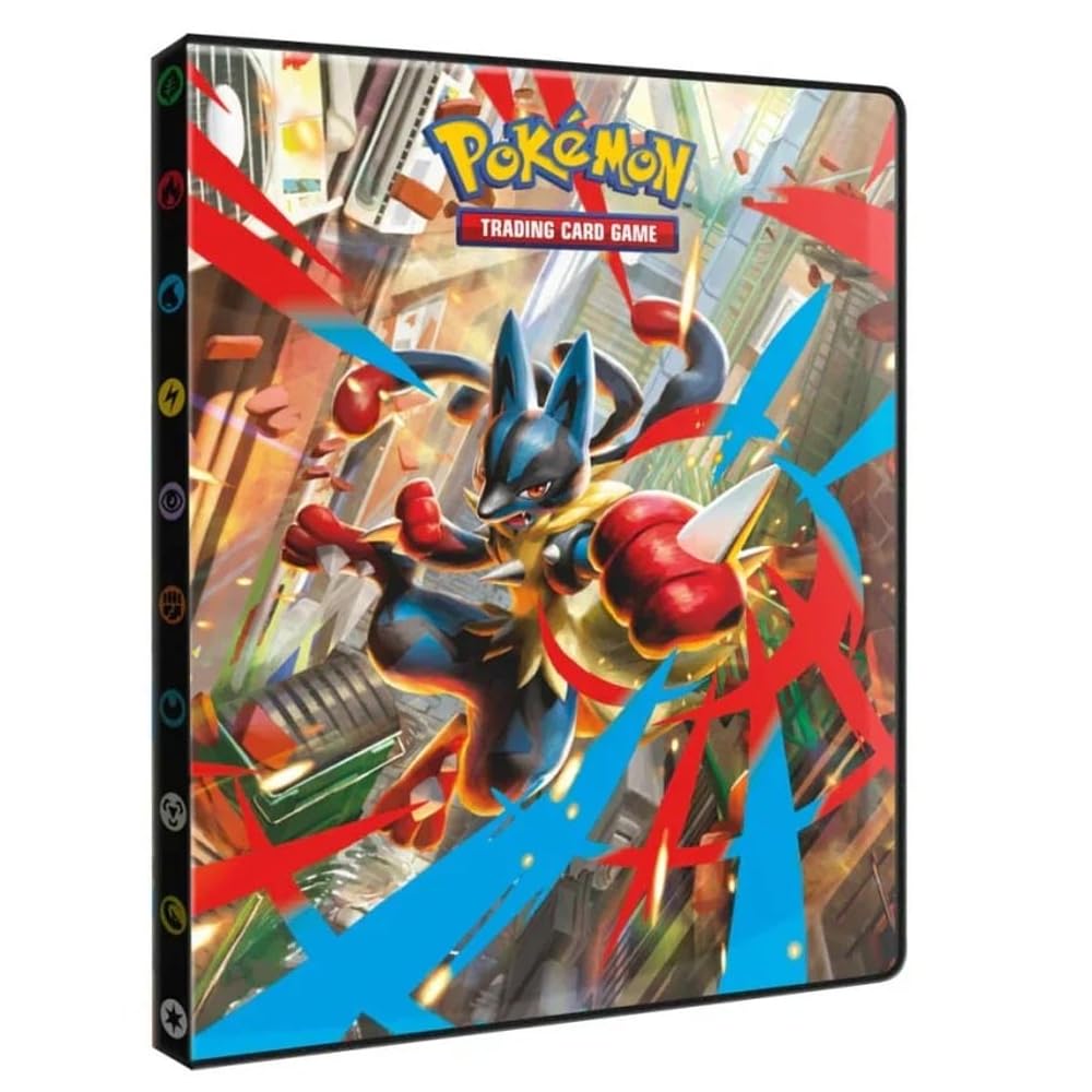 Ultra Pro Pokémon Mega Evolution card holder holding up to 252 cards, designed for trading card game storage and protection.