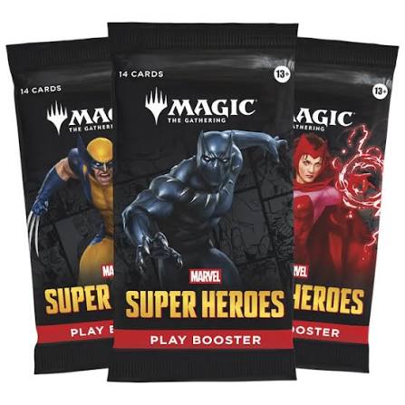 MTG Marvel Super Heroes Play Booster Pack 14 Cards
