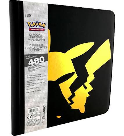Ultra PRO Elite Series: Pikachu 12-Pocket Zippered PRO Binder