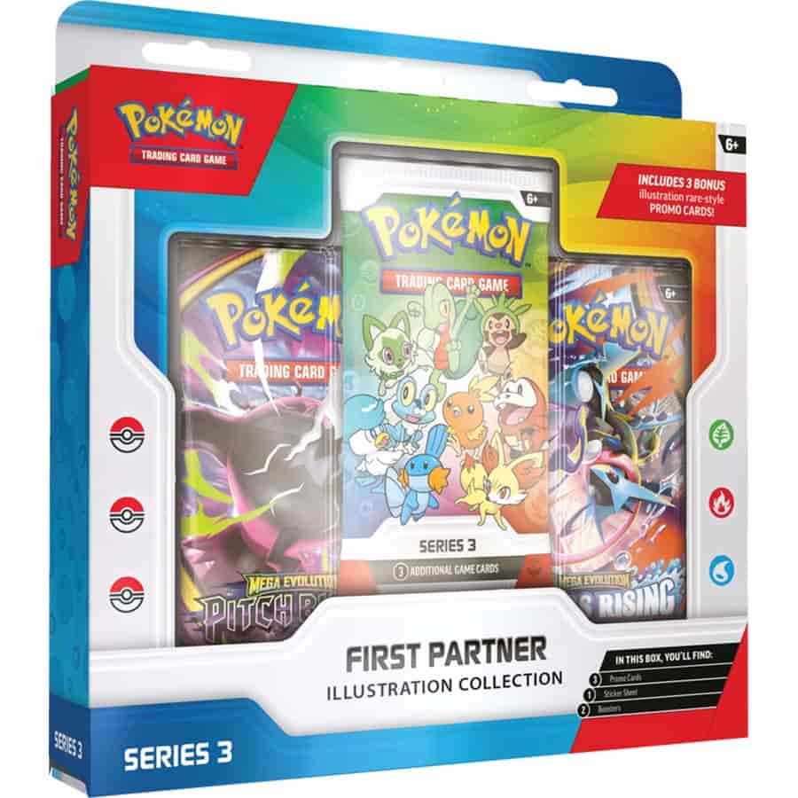 Pokémon TCG: First Partner Illustration Collection Box (Series 3)
